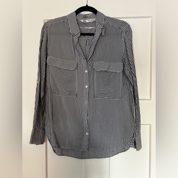 Zara Dress Shirt/Blouse - Picture 1 of 3
